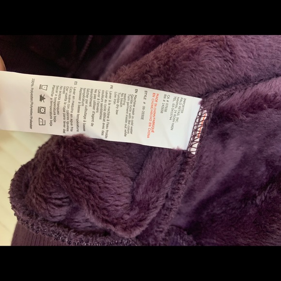 Purple teddy bear jacket - Picture 7 of 9